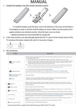 Load image into Gallery viewer, for Samsung TV Remote Replacement,Compatible with Samsung smart TV 2015-2024 Models, Quick Access to Netflix, Prime Video